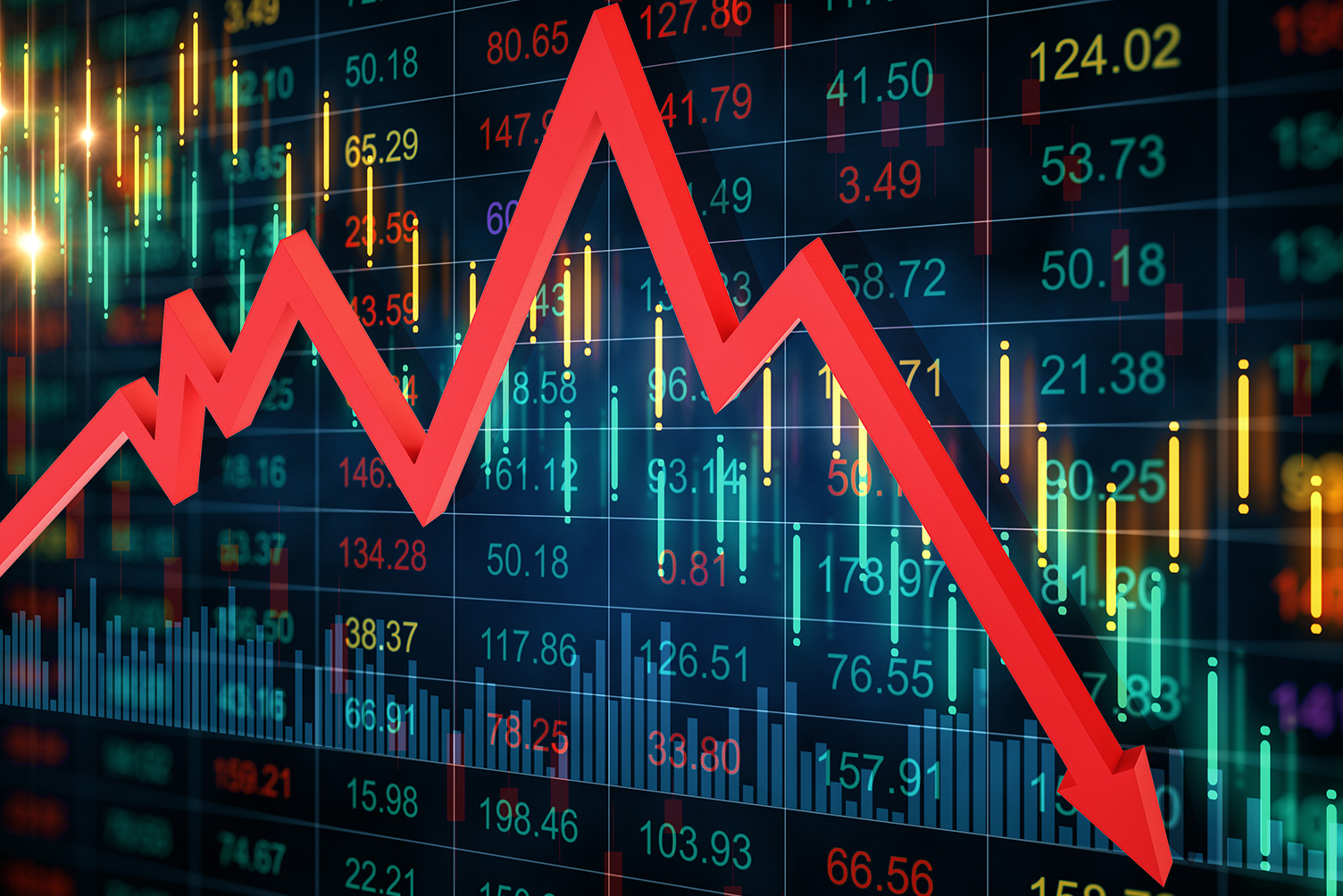 The following 3 stocks fared the worst amid Friday's decline